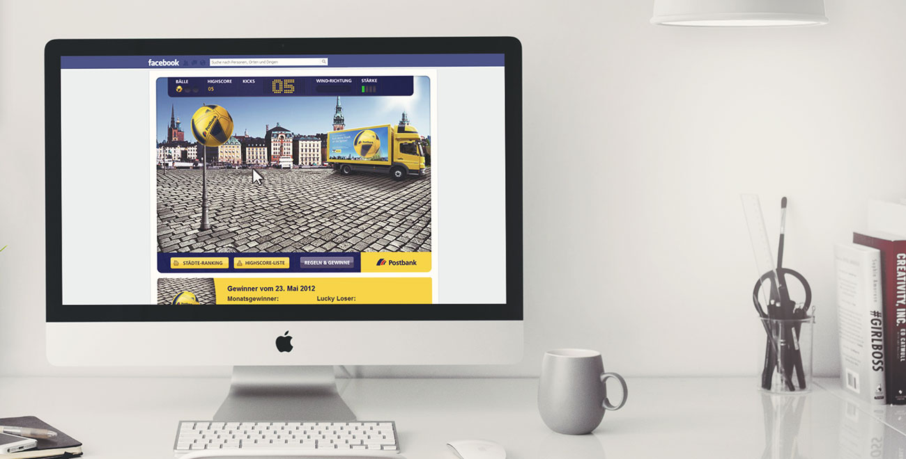 Postbank OnlineKick Referenzen › Frontend, Backend site Developer in Köln Sascha Nos